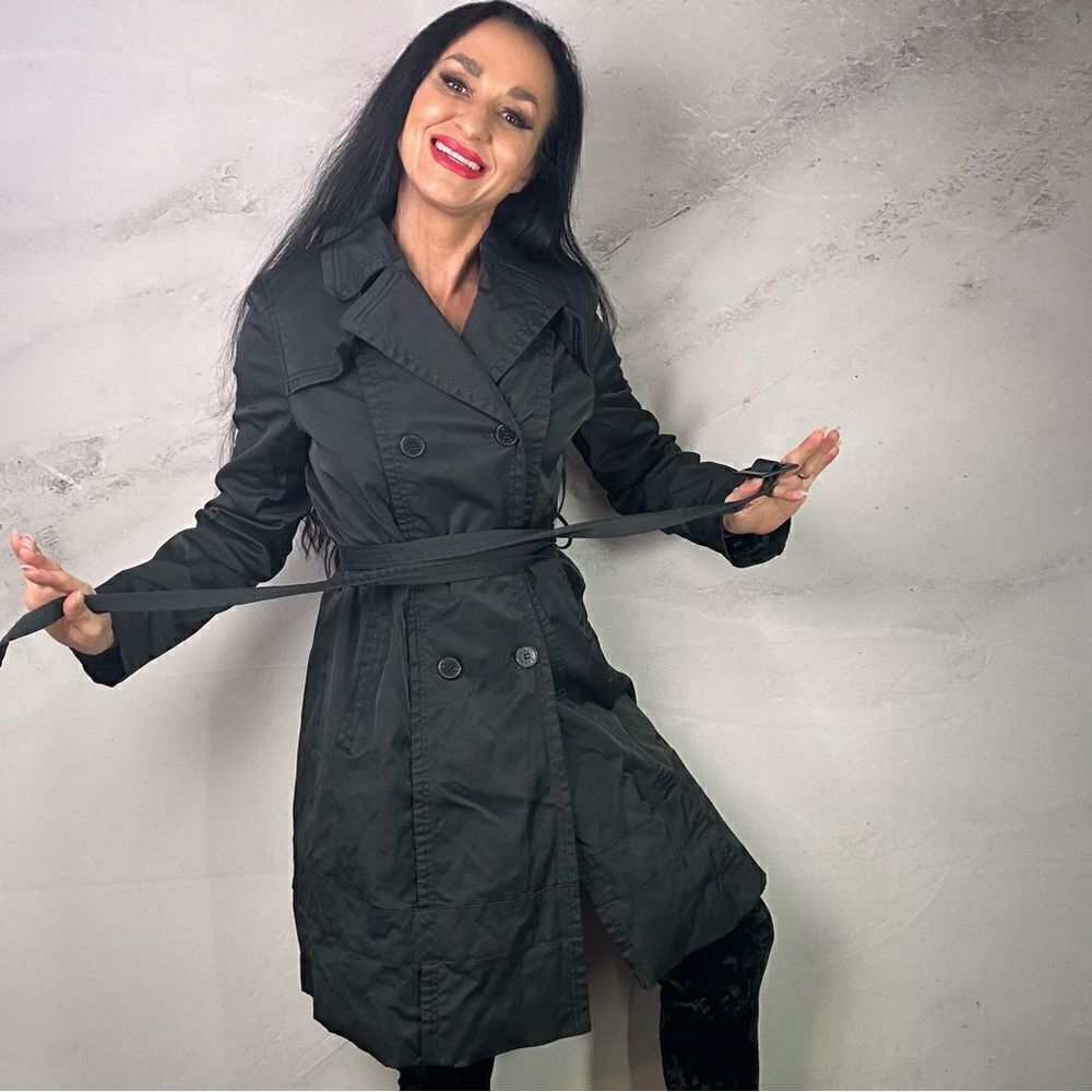 DKNY Long lined warm winter coat jacket - Picture 2 of 6